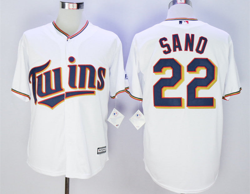 Miguel Sano Minnesota Twins white jersey