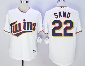 Miguel Sano Minnesota Twins white jersey