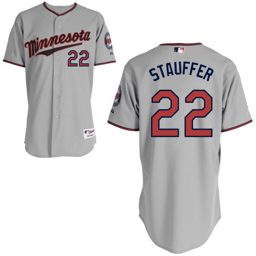 Stauffer Minnesota Twins grey jersey