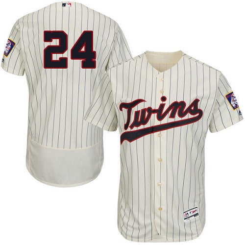 Trevor Plouffe Minnesota Twins cream jersey