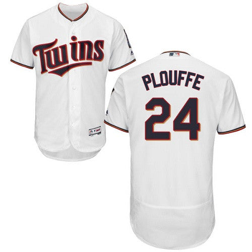 Trevor Plouffe Minnesota Twins white jersey