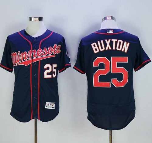 Byron Buxton Minnesota Twins navy Authentic jersey