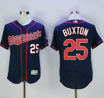 Byron Buxton Minnesota Twins navy Authentic jersey
