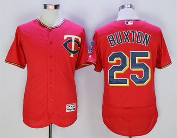 Byron Buxton Minnesota Twins red jersey