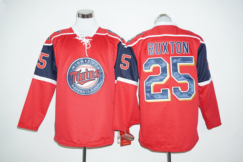 Byron Buxton Minnesota Twins red jersey