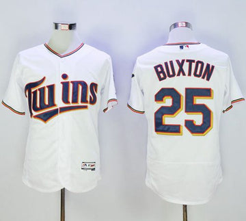 Byron Buxton Minnesota Twins white Authentic jersey