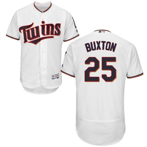 Byron Buxton Minnesota Twins white jersey