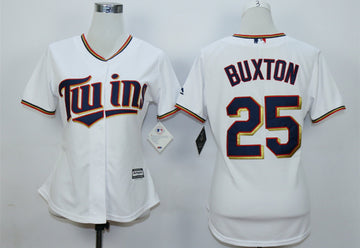 Byron Buxton Minnesota Twins white jersey