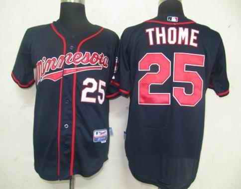 Thome Minnesota Twins blue jersey