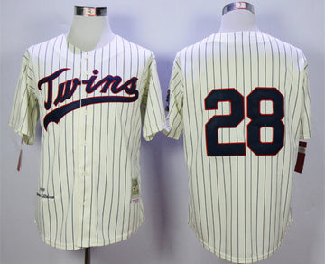 Bert Blyleven Minnesota Twins cream Throwback jersey