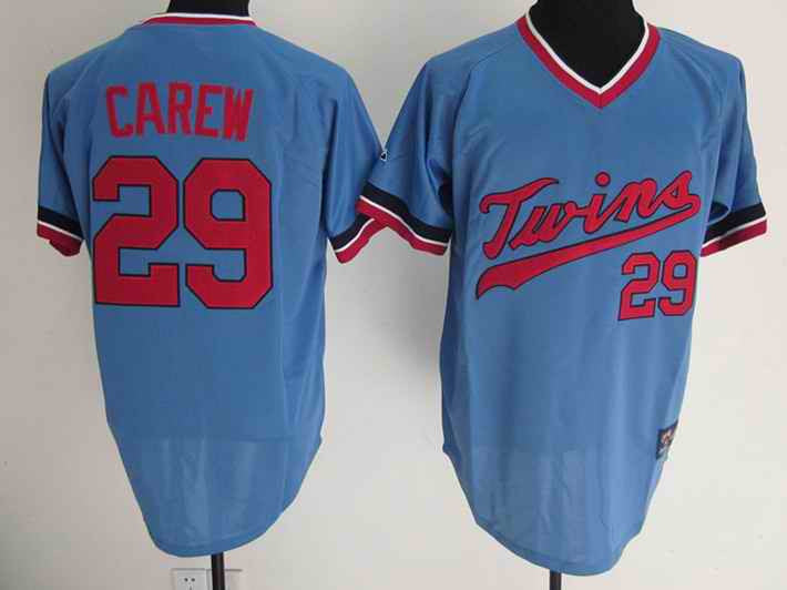 Carew Baby Minnesota Twins blue Throwback jersey