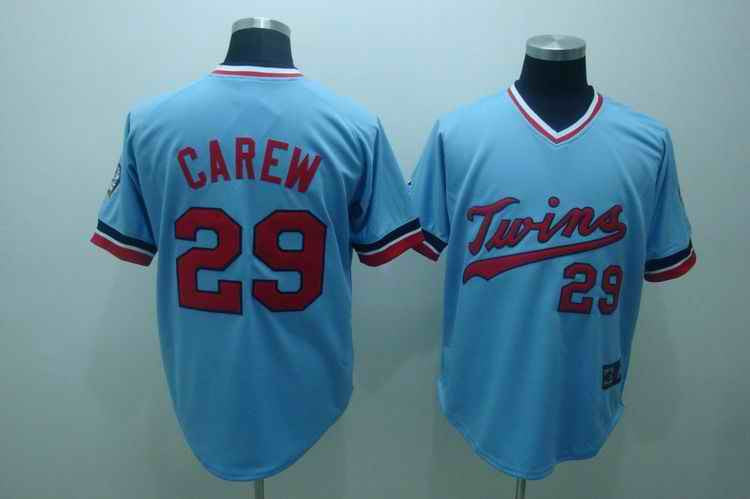 Carew Baby Minnesota Twins blue Throwback jersey