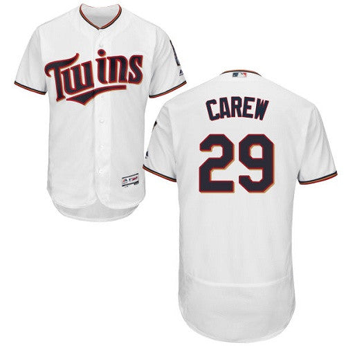 Rod Carew Minnesota Twins white jersey