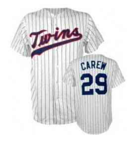 Rod Carew Minnesota Twins white Throwback jersey