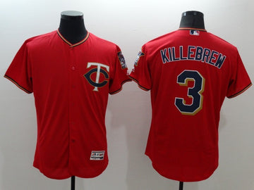 Harmon Killebrew Minnesota Twins red jersey