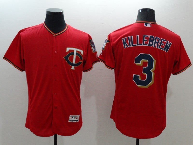 Harmon Killebrew Minnesota Twins red jersey