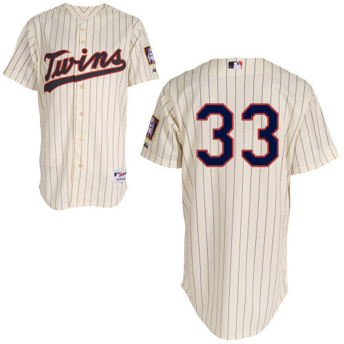 Milone Minnesota Twins cream jersey