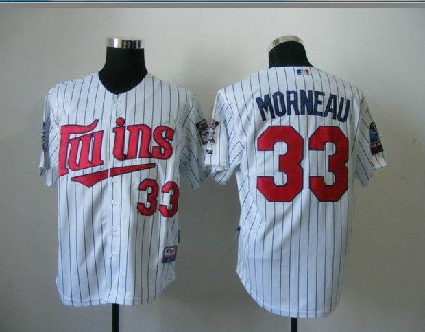 Morneau Minnesota Twins white jersey