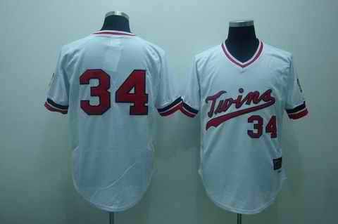 Puckett Minnesota Twins white jersey