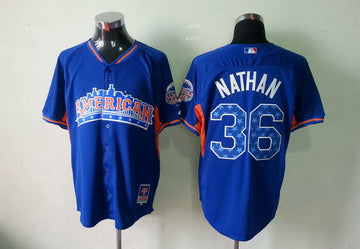Nathan Minnesota Twins blue jersey