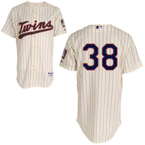 Darnell Minnesota Twins cream jersey
