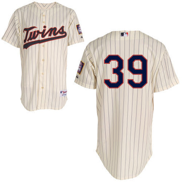 Santana Minnesota Twins cream jersey