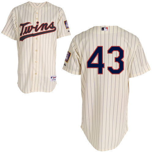 Pinto Minnesota Twins cream jersey