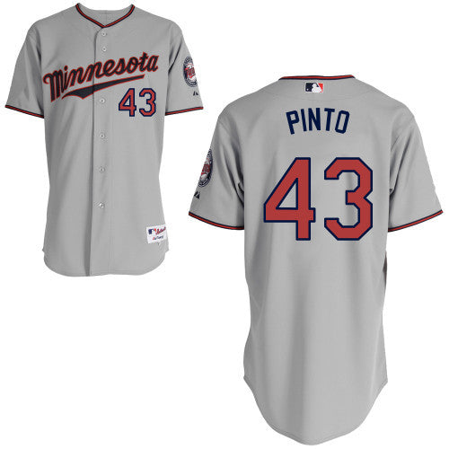 Pinto Minnesota Twins grey jersey