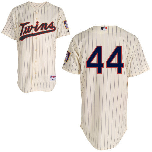 Gibson Minnesota Twins cream jersey