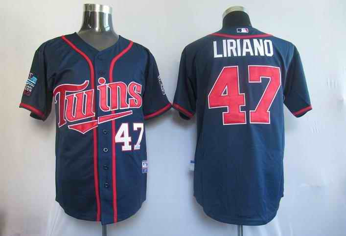 Francisco Liriano Minnesota Twins blue jersey