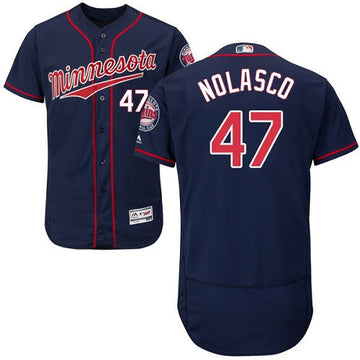 Ricky Nolasco Minnesota Twins navy jersey