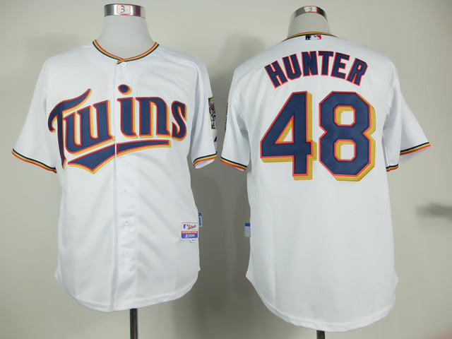 Hunter Minnesota Twins white jersey