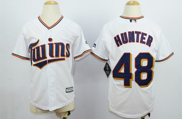 Torii Hunter Minnesota Twins white jersey