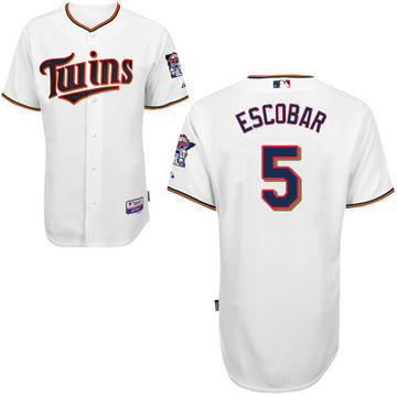 Escobar Minnesota Twins white jersey