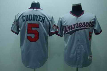 Michael Cuddyer Minnesota Twins grey jersey