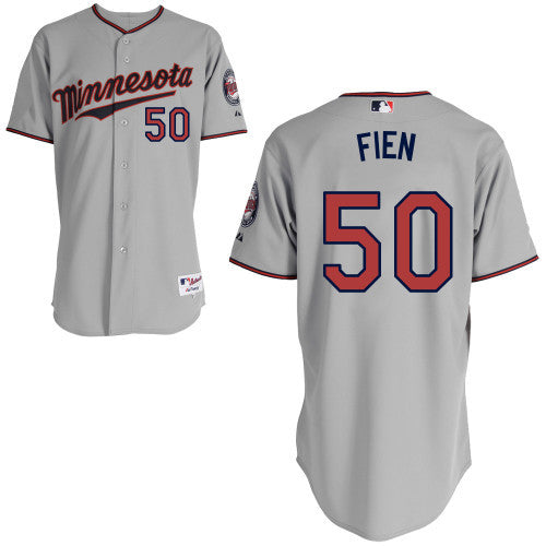 Fien Minnesota Twins grey jersey