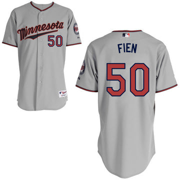 Fien Minnesota Twins grey jersey