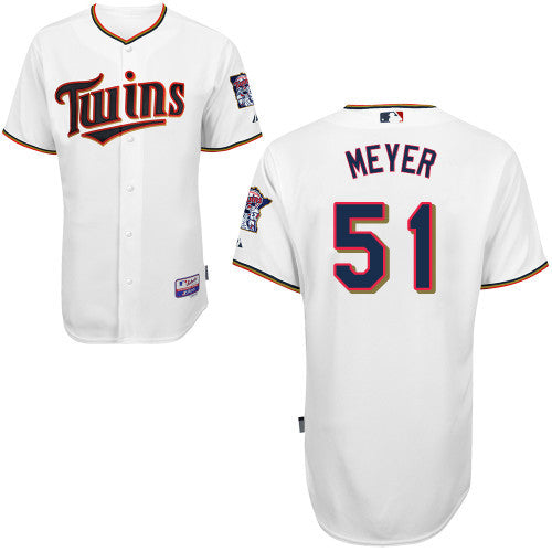 Meyer Minnesota Twins white jersey