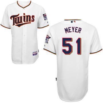 Meyer Minnesota Twins white jersey