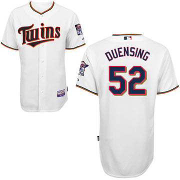 Duensing Minnesota Twins white jersey
