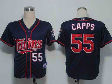 Capps Minnesota Twins blue jersey