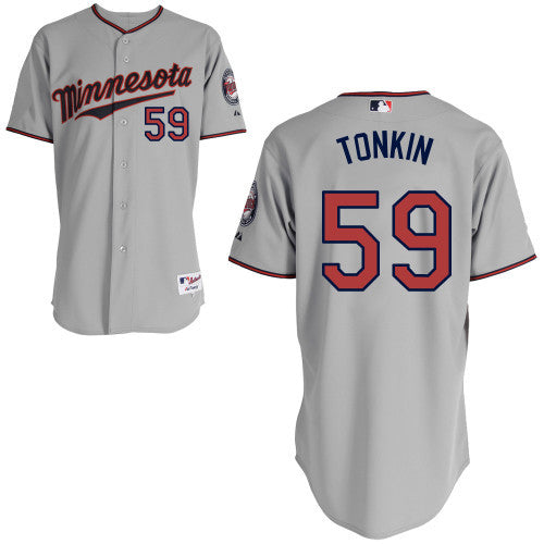 Tonkin Minnesota Twins grey jersey