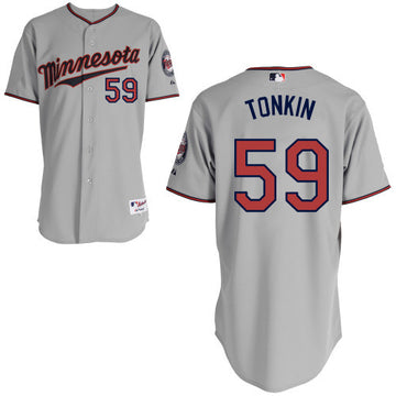 Tonkin Minnesota Twins grey jersey