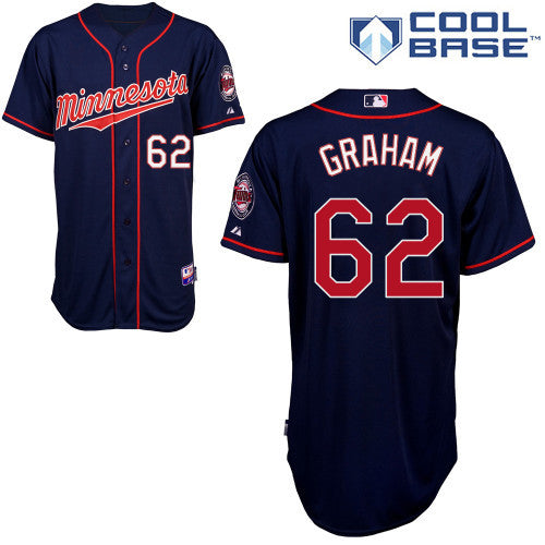 Graham Minnesota Twins blue jersey