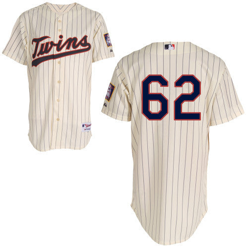 Graham Minnesota Twins cream jersey
