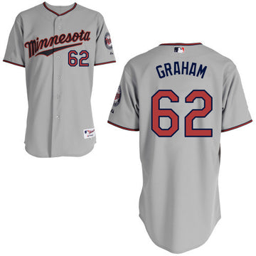 Graham Minnesota Twins grey jersey