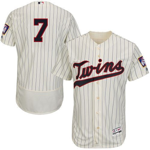 Joe Mauer Minnesota Twins cream jersey