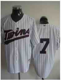 Joe Mauer Minnesota Twins white jersey