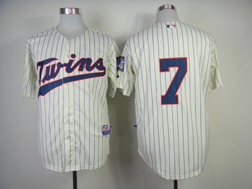 Mauer Minnesota Twins cream jersey