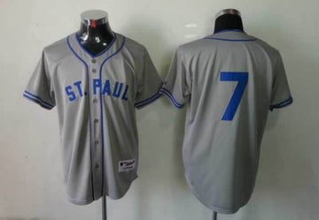 Mauer Minnesota Twins grey jersey